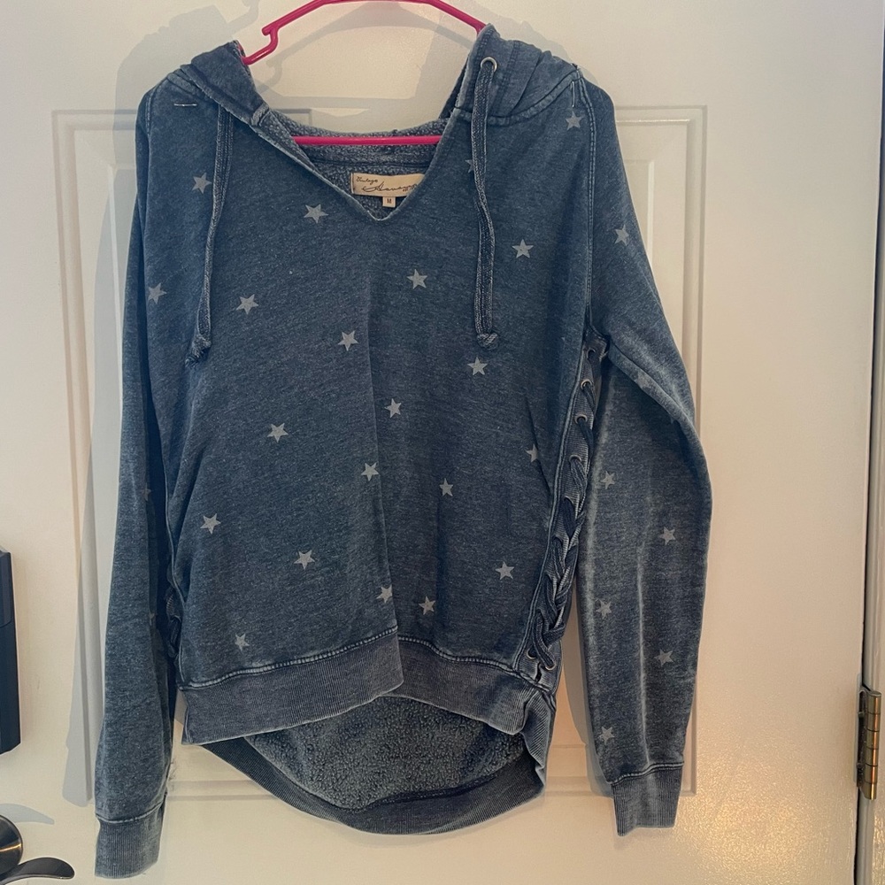 Comfy sweatshirt, braided sides